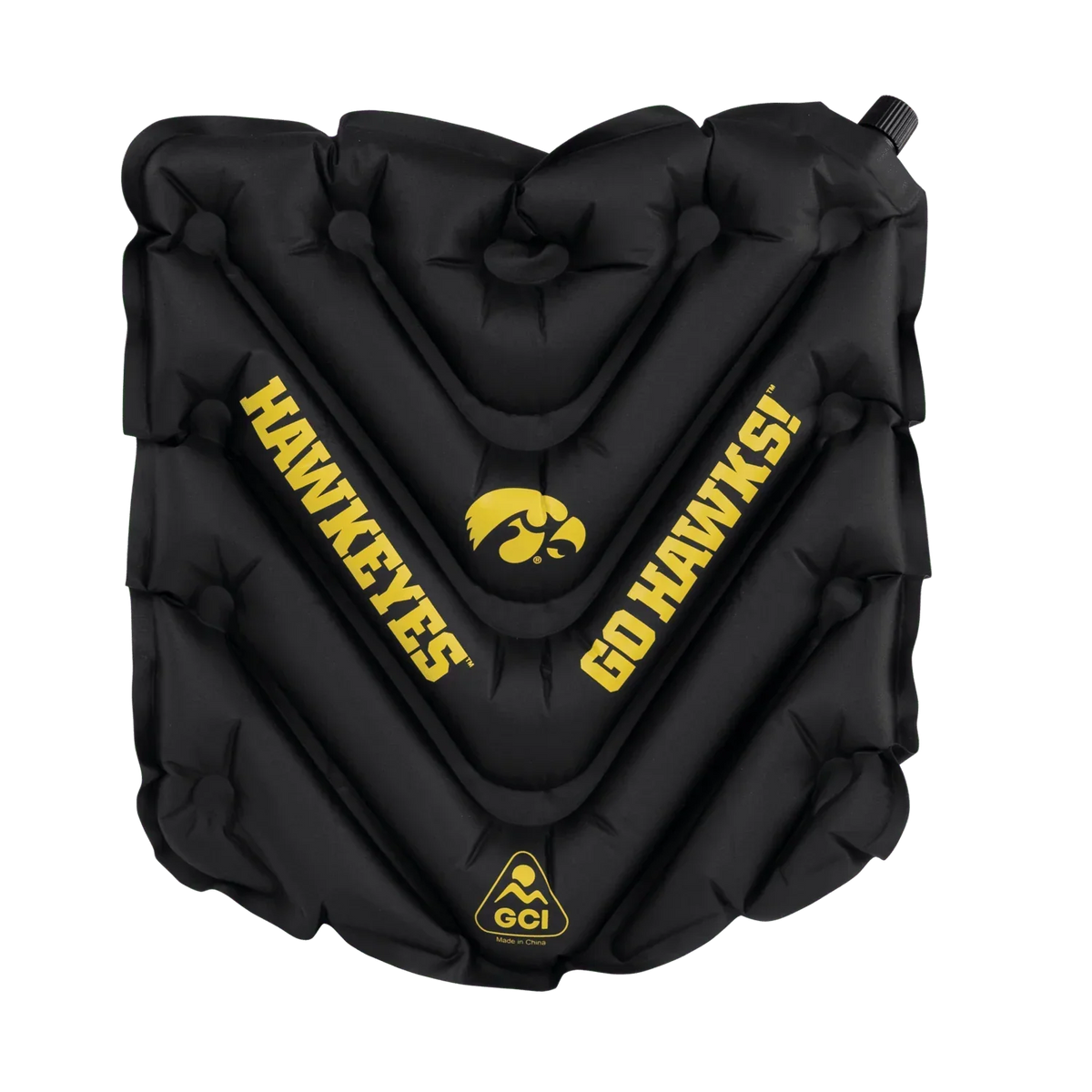 College V Seat™ Inflatable Stadium Cushion - Iowa Hawkeyes - JLC4